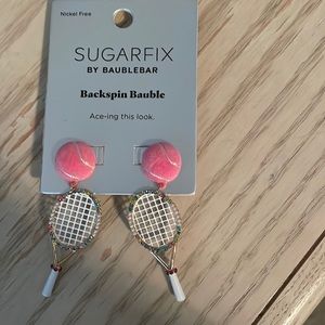 Sugarfix “backspin baubles “ tennis earrings